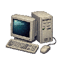 Vintage desktop computer